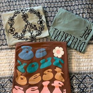 Graphic Short Sleeve Tees - Set of 3